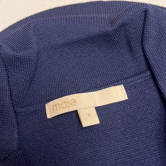 Maje Ralazer Double Breasted Dress Mini